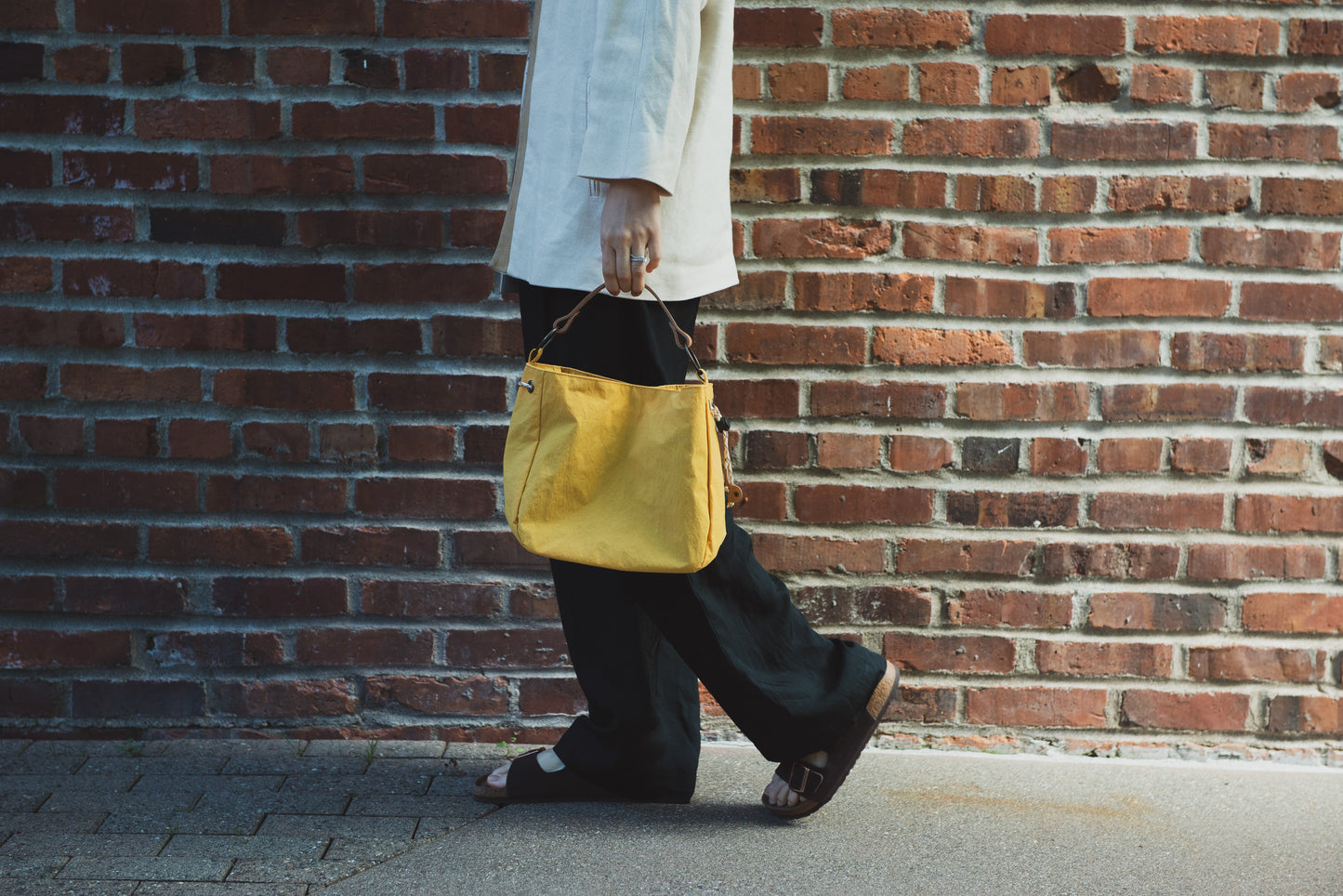 Utility KONBU Handbag - Lemon