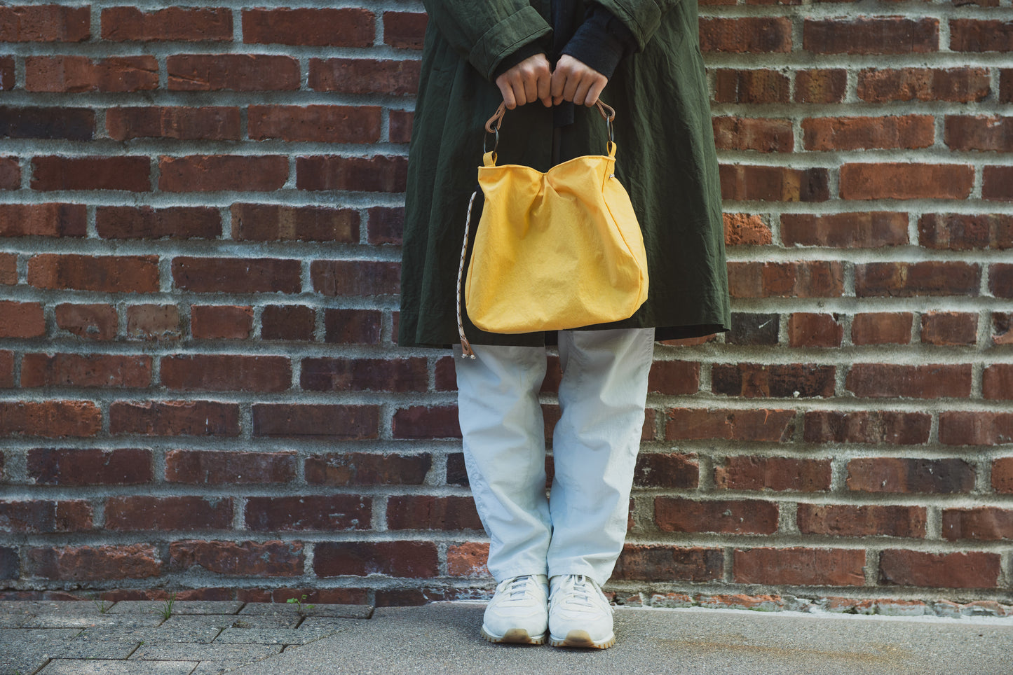 Utility KONBU Handbag - Lemon