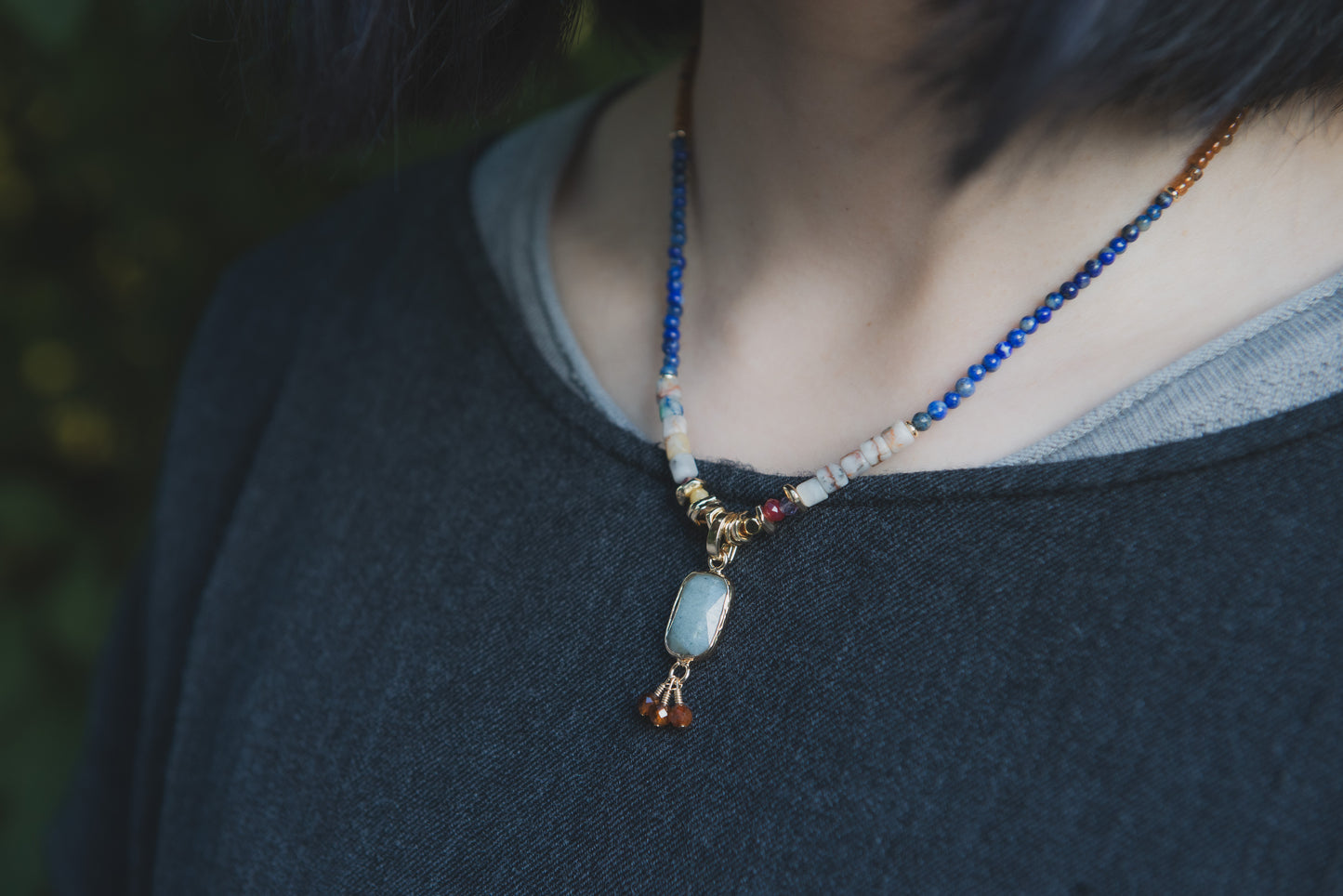 Mogao Dream Vibrant Gemstone Necklace