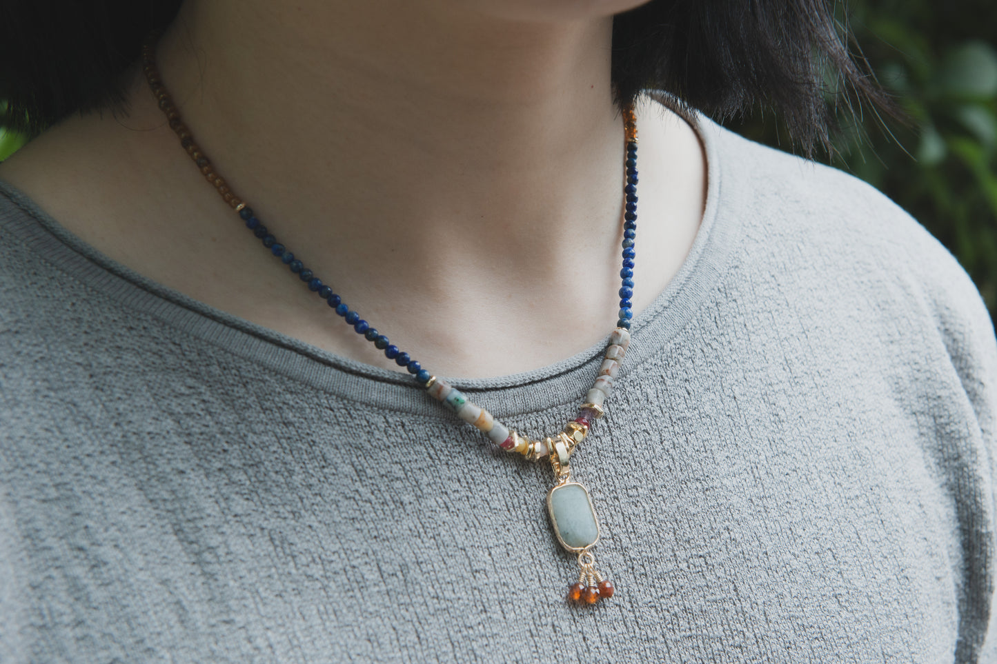 Mogao Dream Vibrant Gemstone Necklace