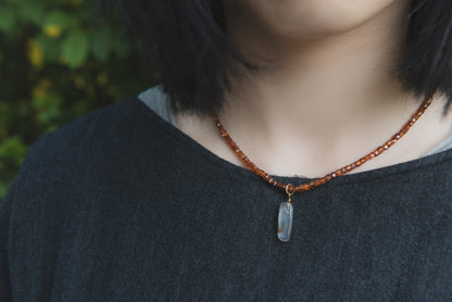 Garnet Glow Necklace